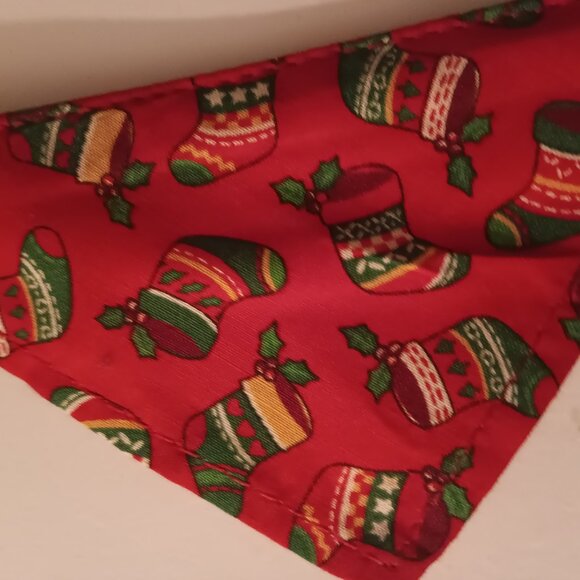 20” Christmas New Bandanna Dog Collar - Picture 2 of 4